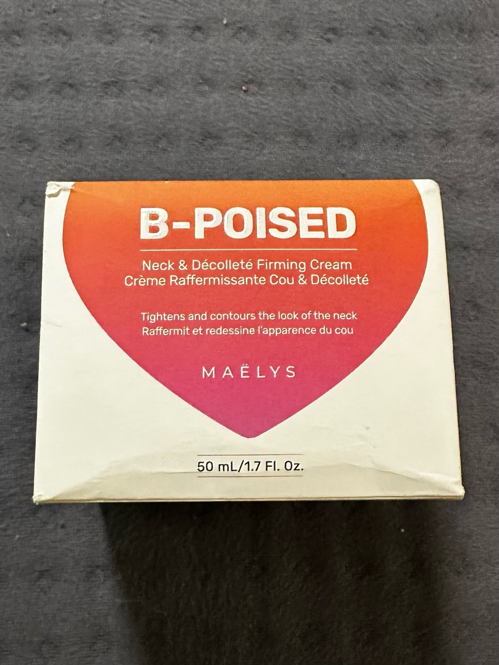 Maelys B-Poised Neck and Firming Cream NIB